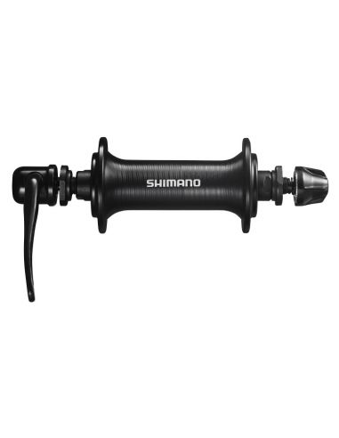 Butuc fata Shimano TOURNEY HB-TX800-QR, 32H, QR 129mm, AX 108mm, OLD 100mm, Negru